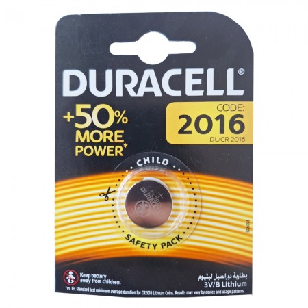 Duracell CR2016 3V DL2016 ličio baterija 1 vnt.