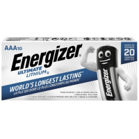 Energizer R6 AAA  L91 Ultimate ličio baterijos,10 vnt.