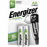 Energizer HR6 AA Extreme 2300mAh baterijos, 2 vnt.