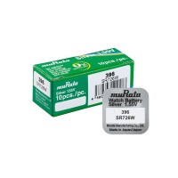 Murata 396 (SR726W) sidabro oksido baterijos 10 vnt.