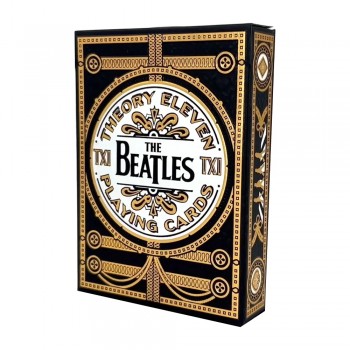 The Beatles specialaus leidimo žaidimo kortos (juodos) Theory11 