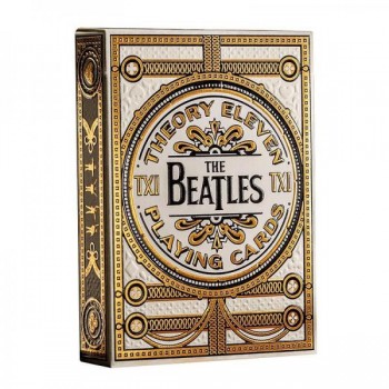 The Beatles specialaus leidimo žaidimo kortos (baltos) Theory11 