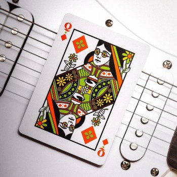 The Beatles specialaus leidimo žaidimo kortos (baltos) Theory11 