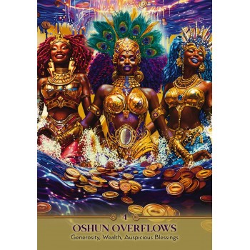 Faces of Oshun Orakulo kortos Hay House