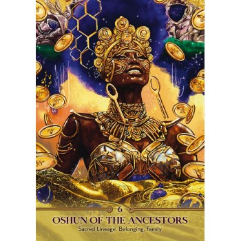 Faces of Oshun Orakulo kortos Hay House