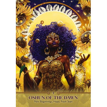 Faces of Oshun Orakulo kortos Hay House
