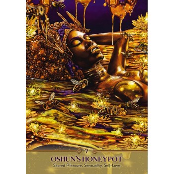 Faces of Oshun Orakulo kortos Hay House