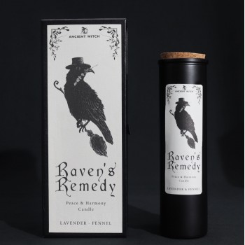 Raven's Remedy žvakė (Levandų ir pankolių kvapo) Ancient Witch
