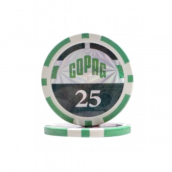 300 pokerio žetonų rinkinys tamsiame aliuminio lagamine Copag