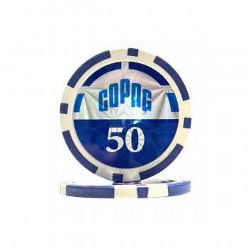 300 pokerio žetonų rinkinys tamsiame aliuminio lagamine Copag