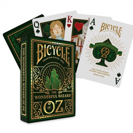Wizard of Oz žaidimo kortos Bicycle