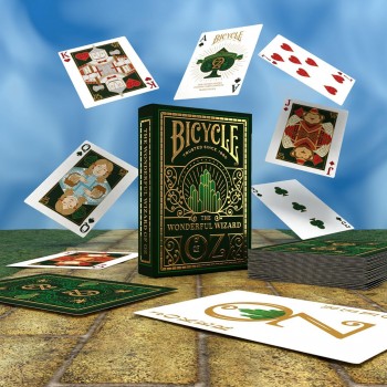 Wizard of Oz žaidimo kortos Bicycle