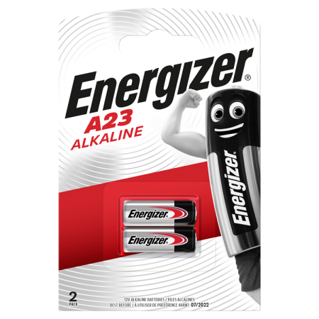 Energizer 23A 12V A23 šarminė baterija 2 vnt.