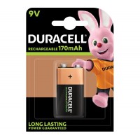 Duracell 9V Recharge 170 mAh įkraunama baterija 1 vnt.