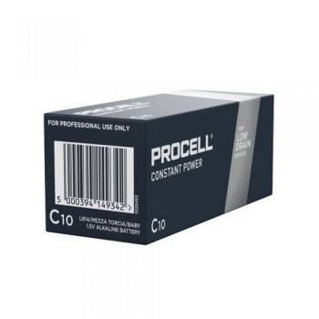 Duracell Procell Constant C LR14 šarminės baterijos 10 vnt.