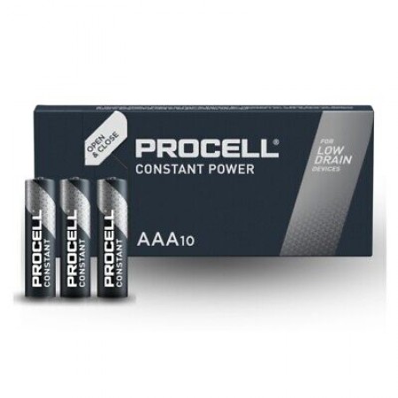 Procell Constant AAA LR03 1.5V šarminės baterijos 10 vnt.