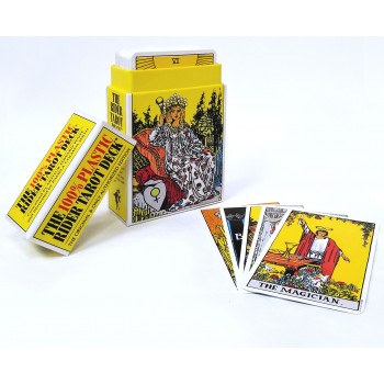 Kosmetinis defektas The 100 percent Plastic Rider Tarot kortos US Games Systems