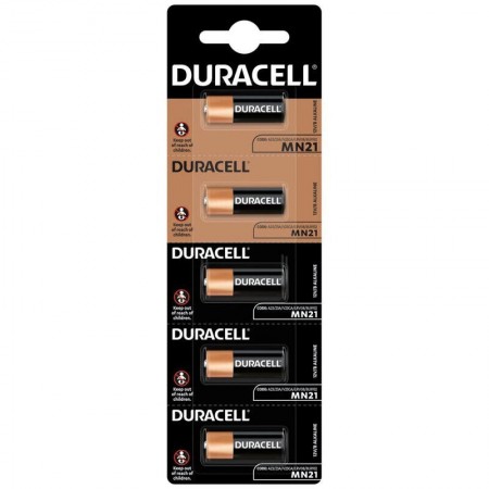 Duracell MN21 23A šarminės baterijos 5 vnt.