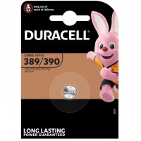 Duracell 389 390 SR1130 sidabro oksido laikrodžių baterijos 1 vnt.