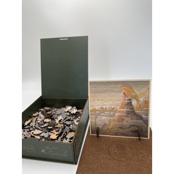 M.K. Čiurlionis Angelas Medinė dėlionė L dydis (300 detalės) Fantasy Puzzles