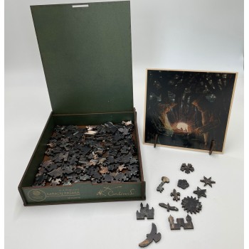 Karalių pasaka Medinė Dėlionė L Dydis (300 detalių) Fantasy Puzzles