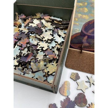 M.K. Čiurlionis Pilies pasaka Dėlionė Medinė L Dydis (300 detalių) Fantasy Puzzles
