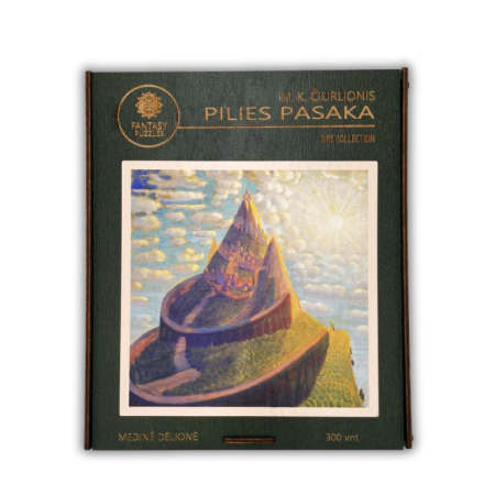 M.K. Čiurlionis Pilies pasaka Dėlionė Medinė L Dydis (300 detalių) Fantasy Puzzles M.K. Čiurlionis Pilies pasaka Dėlionė Medinė L Dydis (300 detalių) Fantasy Puzzles