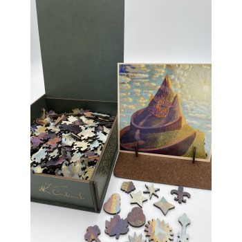 M.K. Čiurlionis Pilies pasaka Dėlionė Medinė L Dydis (300 detalių) Fantasy Puzzles