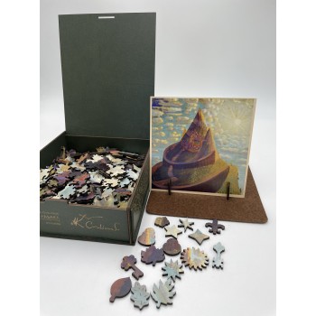 M.K. Čiurlionis Pilies pasaka Dėlionė Medinė XL Dydis (700 detalių) Fantasy Puzzles
