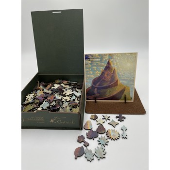 M.K. Čiurlionis Pilies pasaka Dėlionė Medinė XL Dydis (700 detalių) Fantasy Puzzles