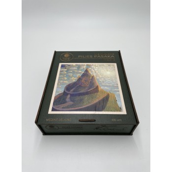 M.K. Čiurlionis Pilies pasaka Dėlionė Medinė XL Dydis (700 detalių) Fantasy Puzzles
