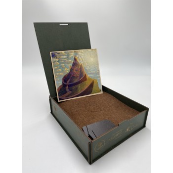 M.K. Čiurlionis Pilies pasaka Dėlionė Medinė XL Dydis (700 detalių) Fantasy Puzzles
