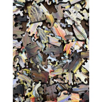 M.K. Čiurlionis Pasaulio sutvėrimas IX Medinė Dėlionė L Dydis (300 detalių) Fantasy Puzzles