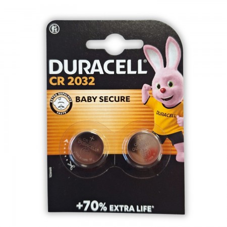 Duracell CR2032 3V ličio bateriijos 2 vnt.