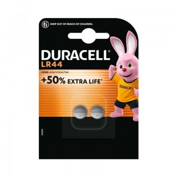Duracell LR44/ A76/ V13GA šarminės baterijos 2 vnt. Duracell LR44/ A76/ V13GA šarminės baterijos 2 vnt.