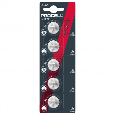 Procell Intense CR2032 5BL ličio baterijos 5 vnt.