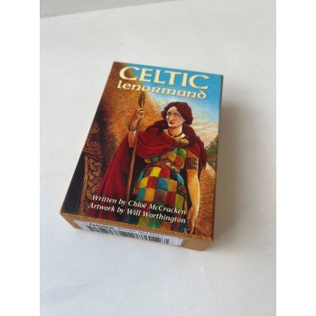 Kosmetinis defektas Celtic Lenormand kortos US Games Systems