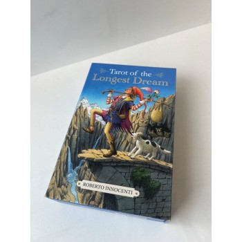 Kosmetinis defektas Tarot of the Longest Dream Kit Kortų ir knygos rinkinys Lo Scarabeo