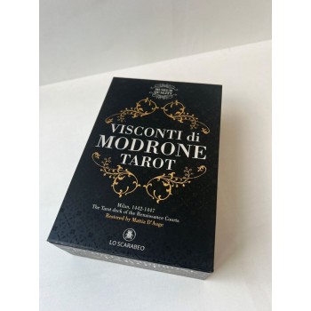 Kosmetinis defektas Visconti di Modrone taro kortos Lo Scarabeo