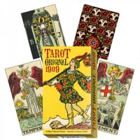 Kosmetinis Defektas Tarot Original 1909 kortos Lo Scarabeo