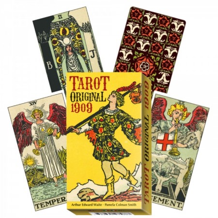 Kosmetinis Defektas Tarot Original 1909 kortos Lo Scarabeo