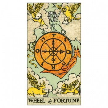 Kosmetinis Defektas Tarot Original 1909 kortos Lo Scarabeo