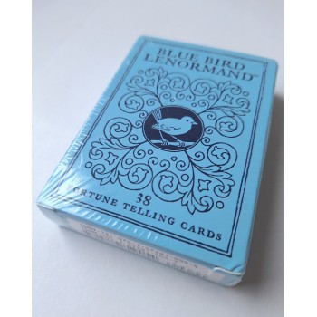 Kosmetinis defektas Blue Bird Lenormand kortos US Games Systems