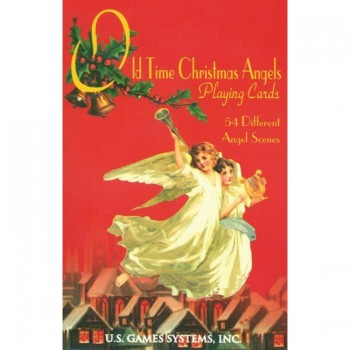 Kosmetinis defektas Old Time Christmas Angels žaidimų kortos US Games Systems