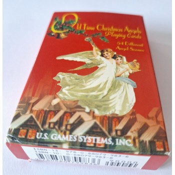 Kosmetinis defektas Old Time Christmas Angels žaidimų kortos US Games Systems