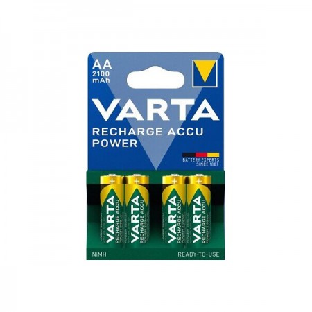 Varta AA R2U 2100mAh (56706) Recharge Accu Power pakraunamos baterijos 4 vnt.