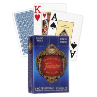 Kosmetinis defektas Fournier 818 Linen Finish Pokerio kortos (Mėlyna)