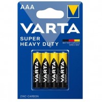  Varta AAA Super Heavy Duty (2003) cinko anglies baterijos 4 vnt.