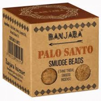 Banjara smilkalų karoliukai – Palo Santo