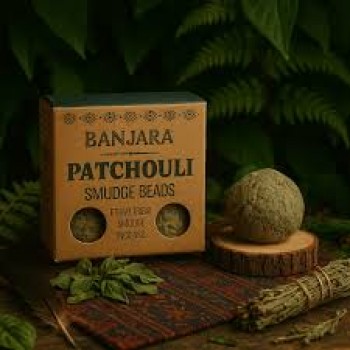 Banjara smilkalų karoliukai – Patchouli